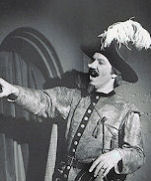 Steven Kimbrough as Cyrano in "A Song for Cyrano"; Click on the picture to see the Opera and Musical Theater Photo Gallery.